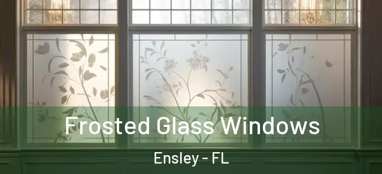  Frosted Glass Windows Ensley - FL