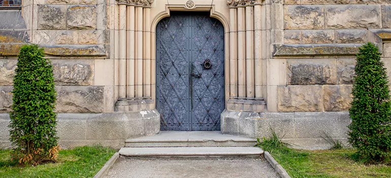 Traditional Double Front Doors in Ensley, FL