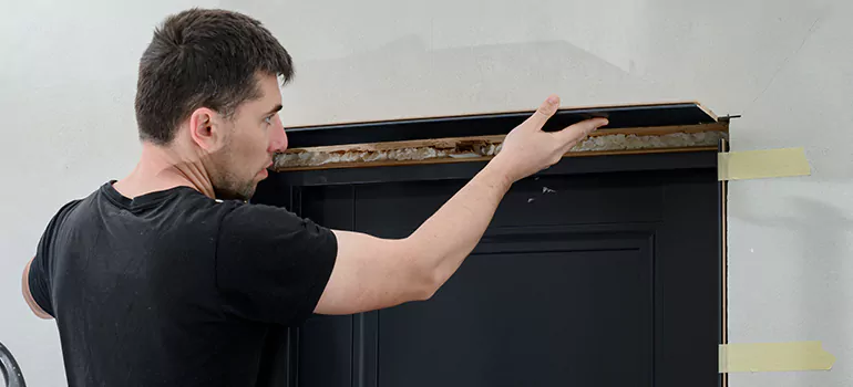 Wood Door Hole Repair in Ensley, FL