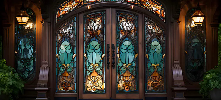 Wrought Iron Storm Door in Ensley, FL