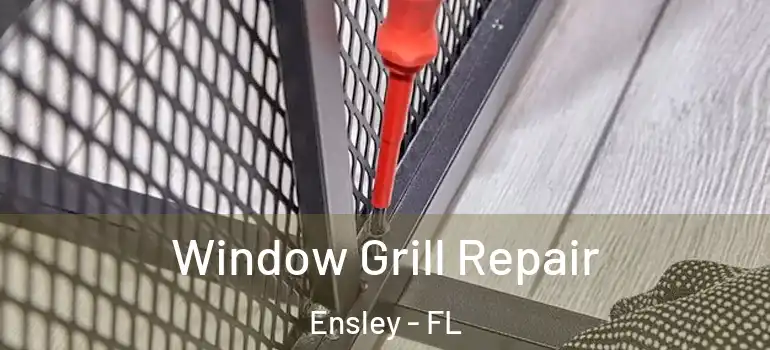  Window Grill Repair Ensley - FL