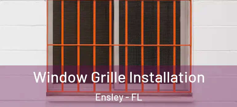  Window Grille Installation Ensley - FL